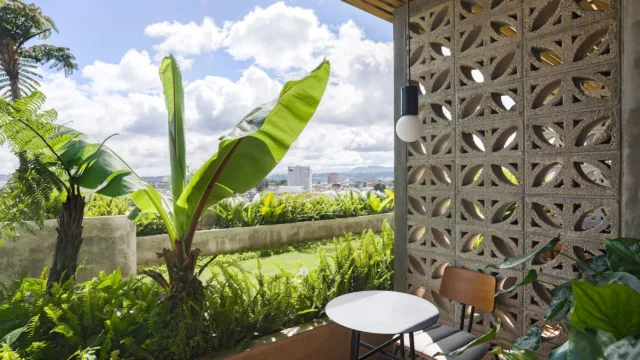 Good hotel room with balcony