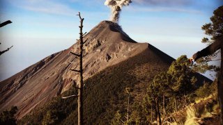 volcans du guatemala