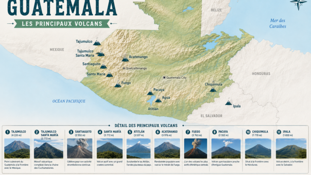 les volcans du guatemala