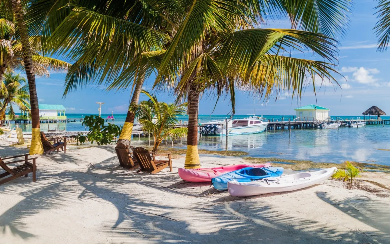 Village de pêcheurs de Sarteneja au Belize